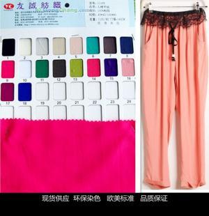 人棉平纹面料 环保高档女装夏装休闲新风尚